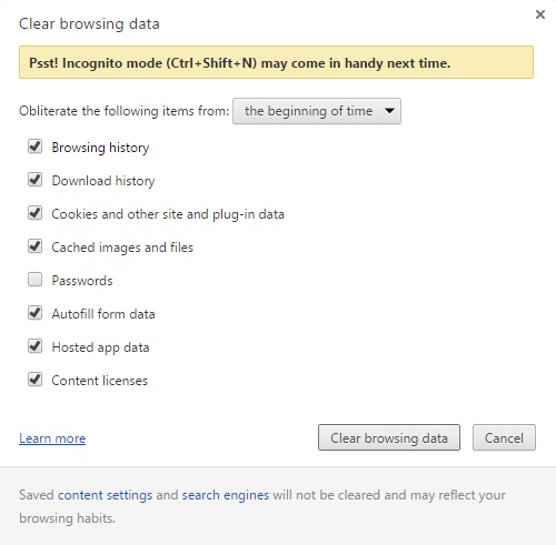 How To Delete Browsing Data In Chrome (History, Cache, Cookies, Password etc.)