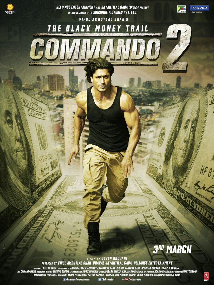 Commando 2 Movie All Dialogues Ft. Vidyut Jammwal