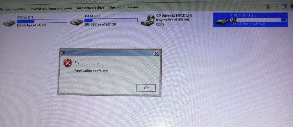 How To Solve Application Not Found Error In Windows 10/8/7