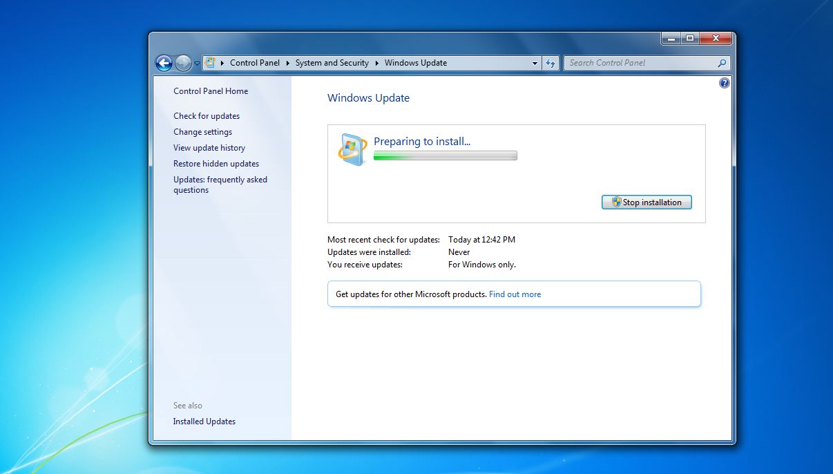 How to install updates in Windows 7 (All version)