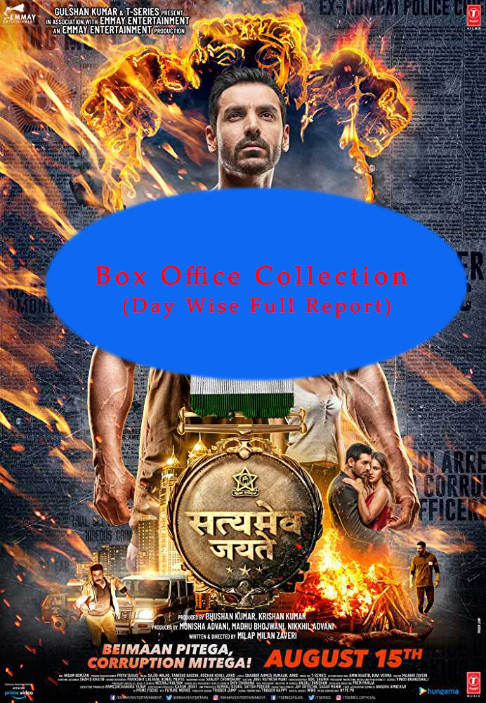 Satyameva Jayate Box office Collection (Day Wise Full Report)