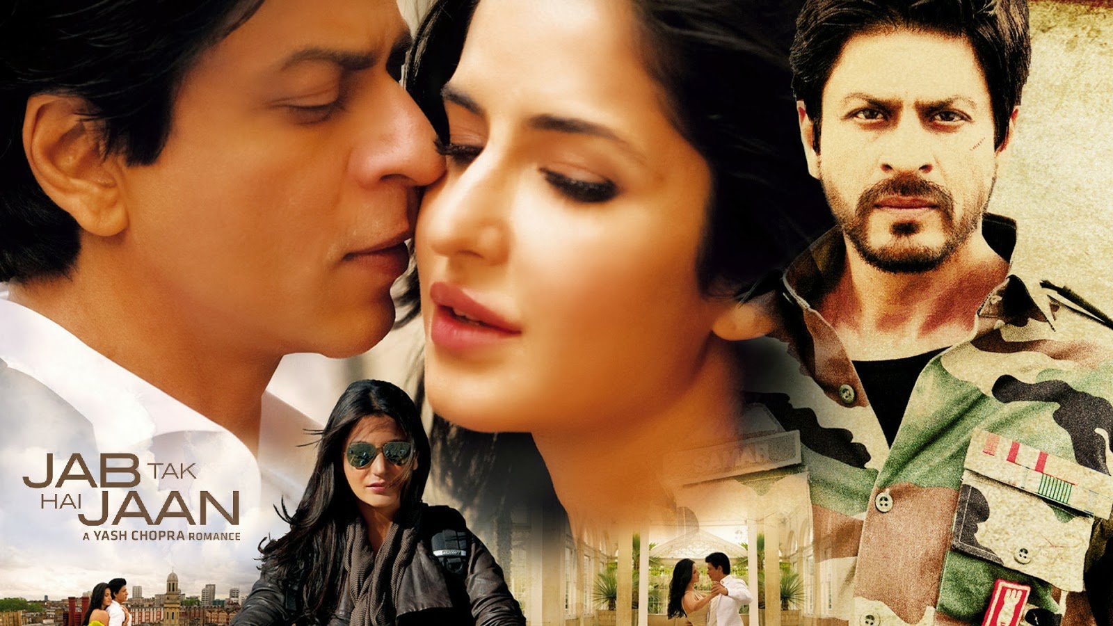 Jab Tak Hai Jaan Dialogue Status - Full HD Photo - Shahrukh Khan, Anushka, Katrina
